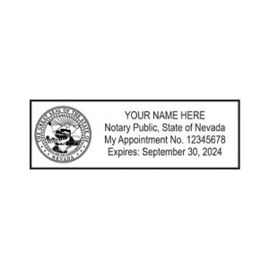 Mobile Nevada Notary Stamp